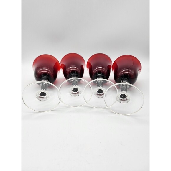 Luminarc Red Wine Glasses Goblets Casual Settings Set of 4 10.25 oz NIB USA - Picture 7 of 13